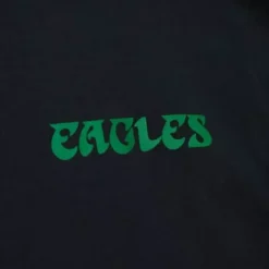 Men Mitchell & Ness Hoodies & Sweatshirts-Illustrated Hoodie Philadelphia Eagles