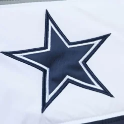 Men Mitchell & Ness Jackets & Outerwear-In The Clutch Puffer Jacket Vintage Logo Dallas Cowboys