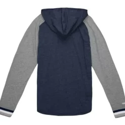 Men Mitchell & Ness Hoodies & Sweatshirts-In The Zone Lightweight Hoodie Georgetown University