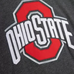 Men Mitchell & Ness Hoodies & Sweatshirts-In The Zone Lightweight Hoodie Ohio State