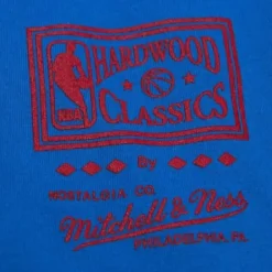 Men Mitchell & Ness T-Shirts & Tops-Incline Stacked Tee Philadelphia 76Ers