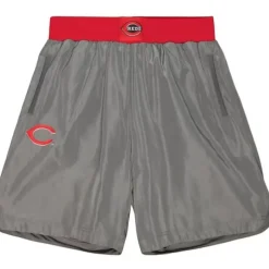 Men Mitchell & Ness Shorts-Insignia Shorts Cincinnati Reds