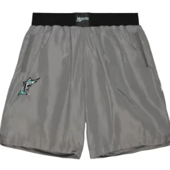 Men Mitchell & Ness Shorts-Insignia Shorts Florida Marlins