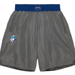 Men Mitchell & Ness Shorts-Insignia Shorts Toronto Blue Jays