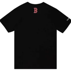 Men Mitchell & Ness T-Shirts & Tops-Insignia Ss Tee Boston Red Sox