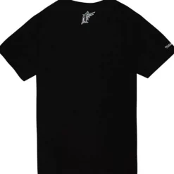 Men Mitchell & Ness T-Shirts & Tops-Insignia Ss Tee Florida Marlins