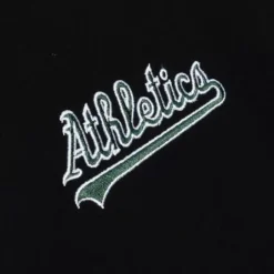 Men Mitchell & Ness T-Shirts & Tops-Insignia Ss Tee Oakland Athletics