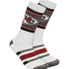 Woman Mitchell & Ness Accessories-Interception Crew Socks Kansas City Chiefs