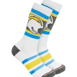 Woman Mitchell & Ness Accessories-Interception Crew Socks Los Angeles Chargers