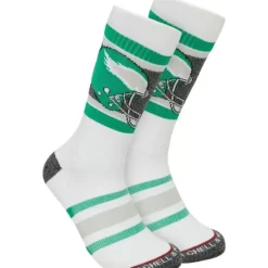Woman Mitchell & Ness Accessories-Interception Crew Socks Philadelphia Eagles