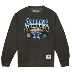 Men Mitchell & Ness Hoodies & Sweatshirts-Inzone Crew Dallas Cowboys