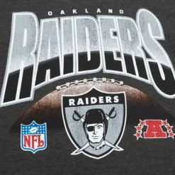 Men Mitchell & Ness Hoodies & Sweatshirts-Inzone Crew Oakland Raiders
