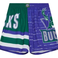 Men Mitchell & Ness Shorts-Jumbotron 3.0 Shorts Milwaukee Bucks