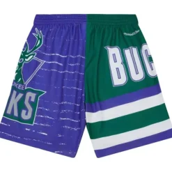 Men Mitchell & Ness Shorts-Jumbotron 3.0 Shorts Milwaukee Bucks