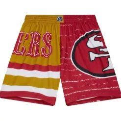 Men Mitchell & Ness Shorts-Jumbotron 3.0 Shorts San Francisco 49Ers