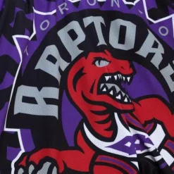 Men Mitchell & Ness Shorts-Jumbotron 2.0 Sublimated Shorts Toronto Raptors