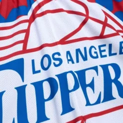 Men Mitchell & Ness Shorts-Jumbotron 2.0 Sublimated Shorts Los Angeles Clippers