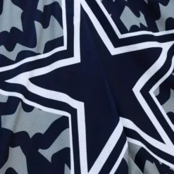 Men Mitchell & Ness Shorts-Jumbotron 2.0 Sublimated Shorts Dallas Cowboys