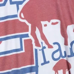 Men Mitchell & Ness T-Shirts & Tops-Jumbotron 2.0 Sublimated Ss Tee Buffalo Bills