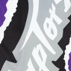 Men Mitchell & Ness T-Shirts & Tops-Jumbotron 2.0 Sublimated Tank Toronto Raptors