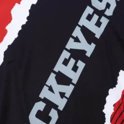 Men Mitchell & Ness T-Shirts & Tops-Jumbotron 2.0 Sublimated Tank Ohio State