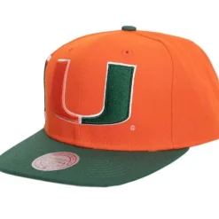 Mitchell & Ness Snapback-Jumbotron Snapback University Of Miami