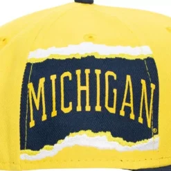 Mitchell & Ness Snapback-Jumbotron Snapback University Of Michigan