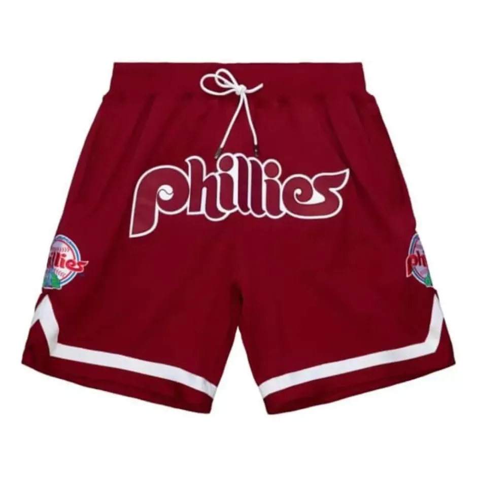 Mitchell & Ness Just Don-Just Don Cooperstown Shorts Philadelphia Phillies
