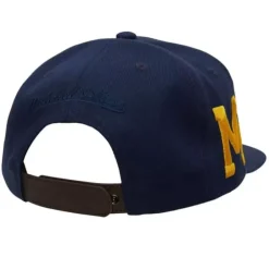 Mitchell & Ness Snapback-Just Don Draft Snapback University Of Michigan