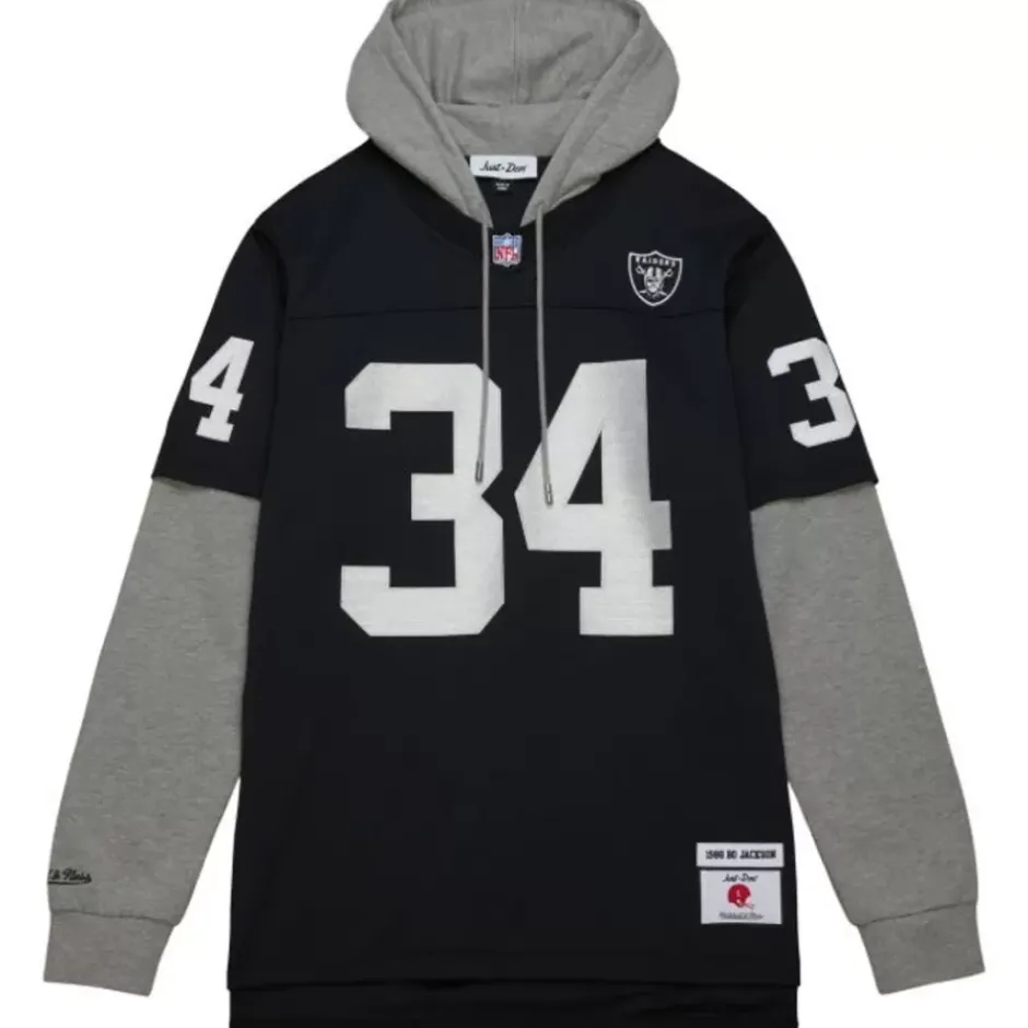 Mitchell & Ness Nfl Legacy-Just Don Legacy Hoodie Jersey Los Angeles Raiders Bo Jackson