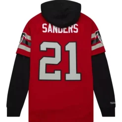 Mitchell & Ness Nfl Legacy-Just Don Legacy Hoodie Jersey Atlanta Falcons Deion Sanders