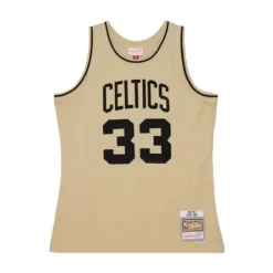 Mitchell & Ness Nba Swingman-Khaki Black Swingman Larry Bird Boston Celtics 1985-86 Jersey