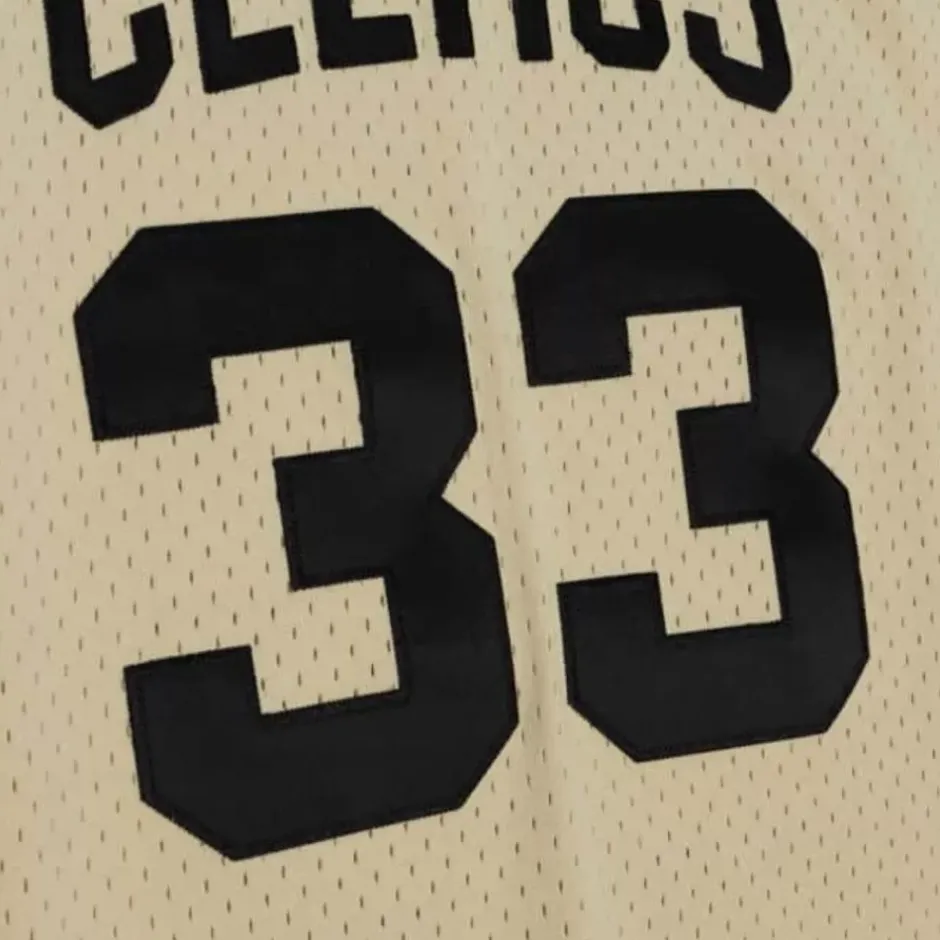 Mitchell & Ness Nba Swingman-Khaki Black Swingman Larry Bird Boston Celtics 1985-86 Jersey