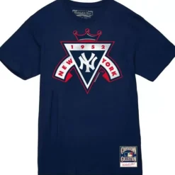 Men Mitchell & Ness T-Shirts & Tops-Kings Of New York New York Yankees