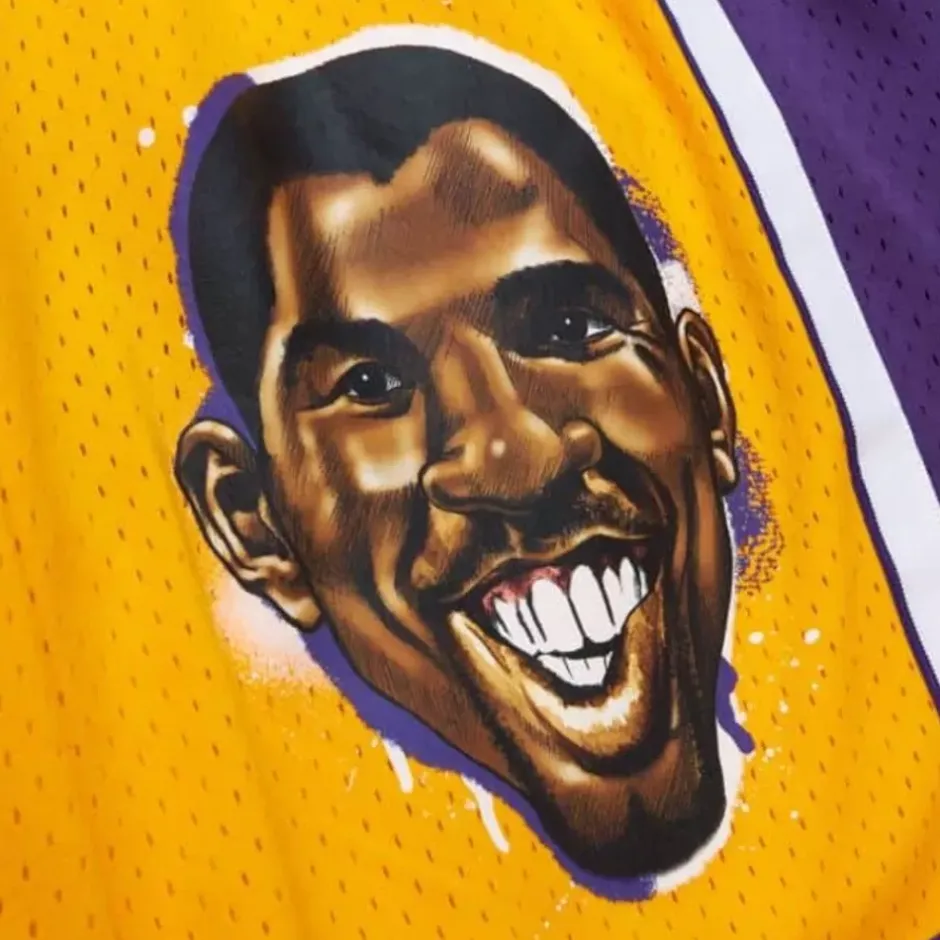Mitchell & Ness Nba Swingman-La Showtime Shorts Los Angeles Lakers Magic Johnson