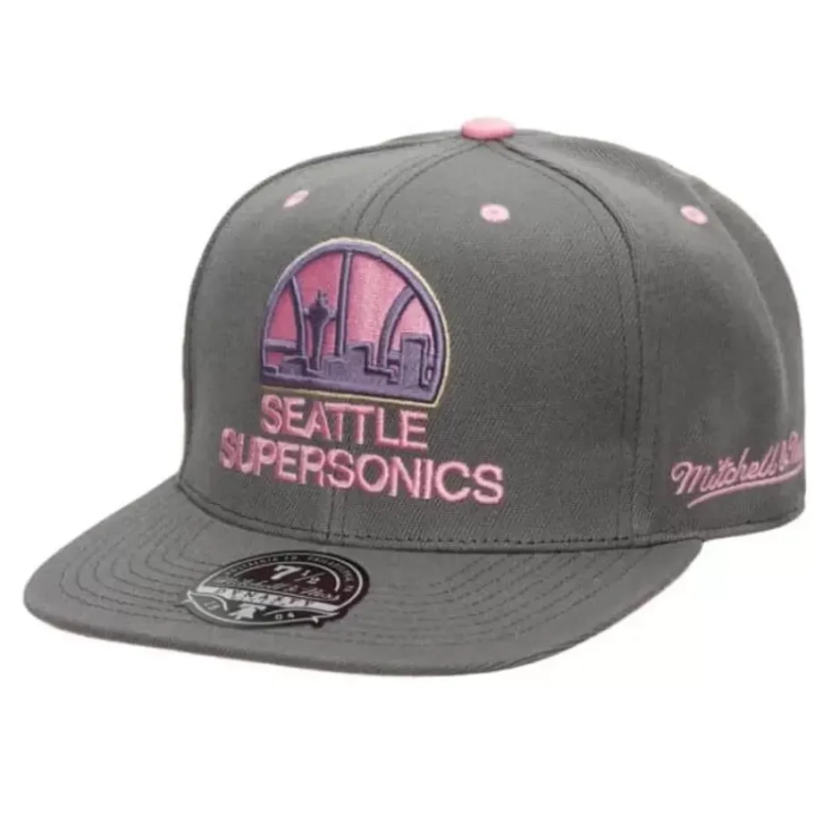 Mitchell & Ness Fitted-Lavender Dreams Fitted Hwc Seattle Supersonics