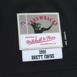 Mitchell & Ness Nfl Legacy-Legacy Brett Favre Atlanta Falcons Dark 1991 Jersey