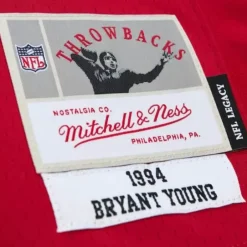 Mitchell & Ness Nfl Legacy-Legacy Bryant Young San Francisco 49Ers 1994 Jersey
