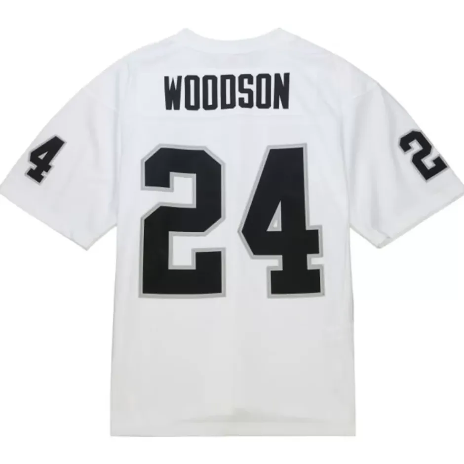 Mitchell & Ness Nfl Legacy-Legacy Charles Woodson Oakland Raiders White 1998 Jersey