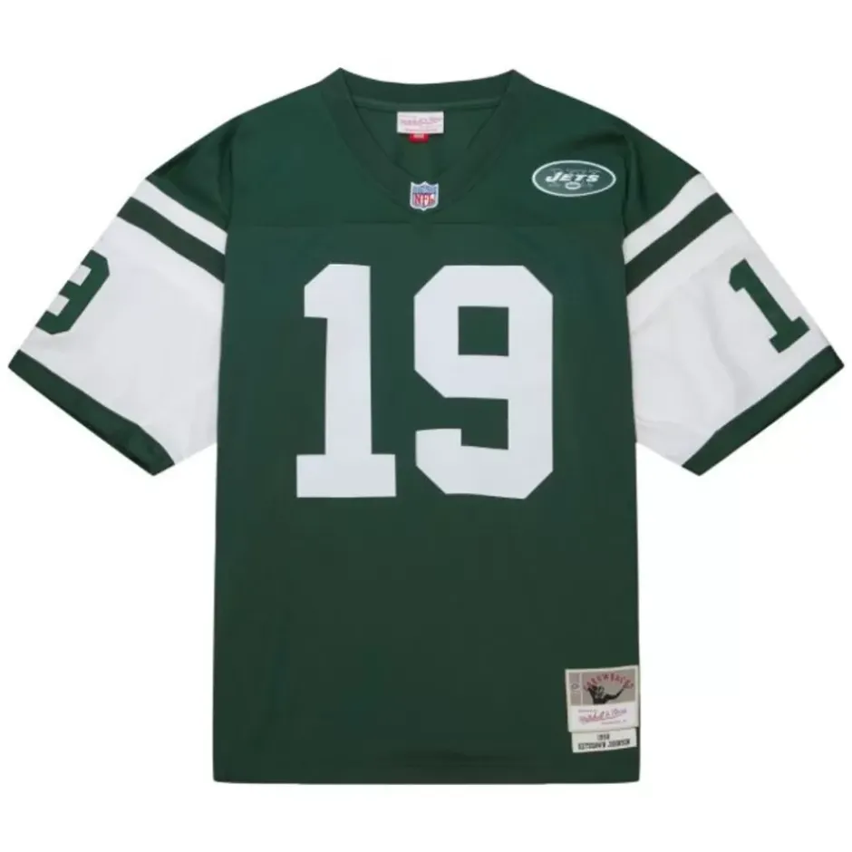 Mitchell & Ness Nfl Legacy-Legacy Keyshawn Johnson New York Jets Dark 1998 Jersey