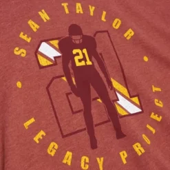 Men Mitchell & Ness T-Shirts & Tops-Legacy Project Tee Sean Taylor