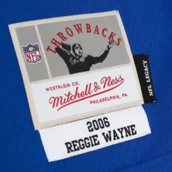 Mitchell & Ness Nfl Legacy-Legacy Reggie Wayne Indianapolis Colts 2006 Jersey