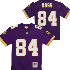 Youth Mitchell & Ness Big Kids-Legacy Retired Player Randy Moss Minnesota Vikings Jersey