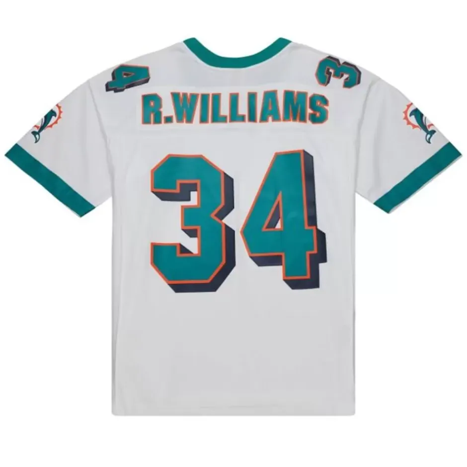 Mitchell & Ness Nfl Legacy-Legacy Ricky Williams Miami Dolphins White 2002 Jersey