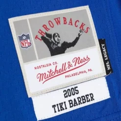 Mitchell & Ness Nfl Legacy-Legacy Tiki Barber New York Giants 2005 Jersey
