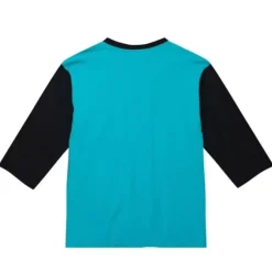 Men Mitchell & Ness T-Shirts & Tops-Legendary Slub Henley Florida Marlins