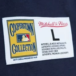 Men Mitchell & Ness T-Shirts & Tops-Legendary Slub Henley New York Yankees