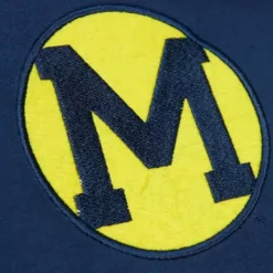 Men Mitchell & Ness T-Shirts & Tops-Legendary Slub Henley University Of Michigan