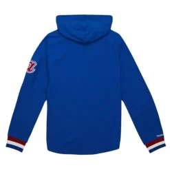 Men Mitchell & Ness T-Shirts & Tops-Legendary Slub Long Sleeve Hoodie Atlanta Braves