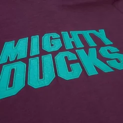 Men Mitchell & Ness Hoodies & Sweatshirts-Legendary Slub Long Sleeve Hoodie Anaheim Ducks